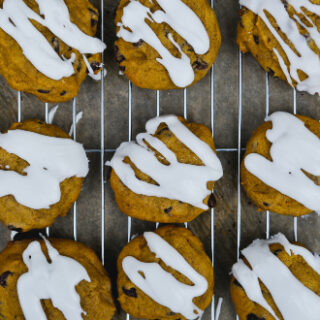 A batch of pumpkin cookies