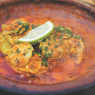 A picture of fish stew. Photo from Unsplash.