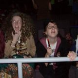 Lucas dressed as Dumbledore with friends