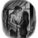 Harry and Ginny embrace.
