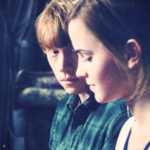Ron gazing at Hermione