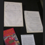“Philosopher’s Stone” original manuscript full exhibit