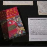 “Philosopher’s Stone” original manuscript exhibit card