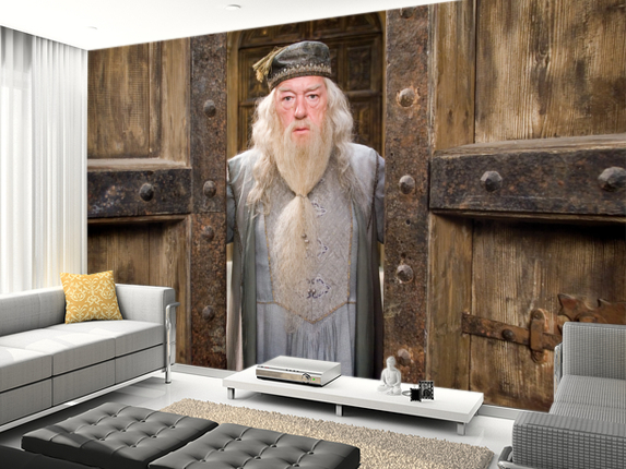 Dumbledore mural