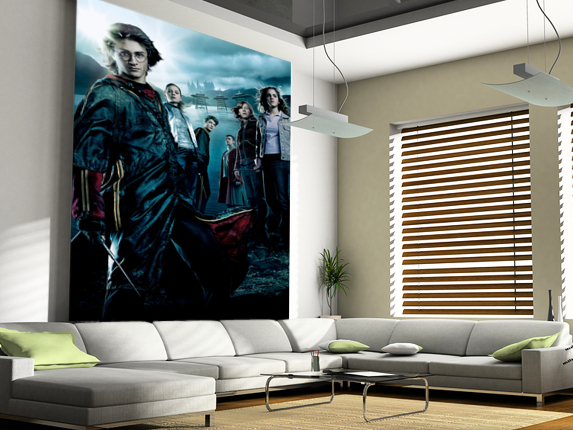 Goblet of Fire cover mural