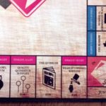 Harry Potter Monopoly board