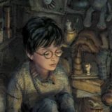 Harry in the cupboard illustration