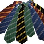 Hogwarts-themed ties