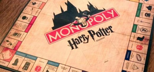 Harry Potter Monopoly board