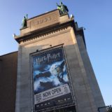 “Harry Potter: The Exhibition” banner