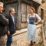 Emma Watson as Belle behind the scenes