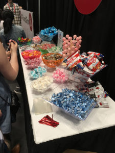 Candy table at the I Read YA evnet