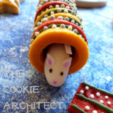 Wizarding Christmas cracker cookie