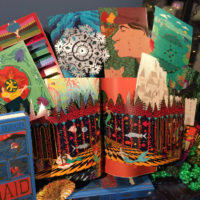 Some of the interactive feature of MinaLima’s new illustrated classic were on display at the launch.