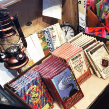 Visitors to the pop-up shops will be able to purchase replica “Potter” notebooks.