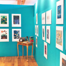 Also on display are some of MinaLima’s designs from its Collective Nouns series.