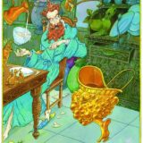 The wizard and the hopping pot illustration