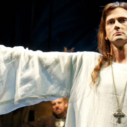 This tunic from David Tennant’s performance in “Richard II” is one of the items up for auction.