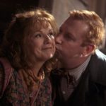 Arthur kissing Molly