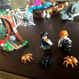 A new “Harry Potter” LEGO set, including Harry and Ron deep in the Forbidden Forest encountering spiders in Aragog’s lair