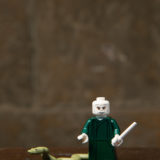 Voldemort and his loyal side-snake Nagini are included in the new LEGO minifigures series!