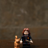 Hermione brought along her fluffy friend in the LEGO minifigures series. We wonder how Ron and Scabbers feel about that…