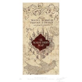 The Marauder’s Map is one of Miraphora Mina’s favorite designs. Visitors will be able to meet both Miraphora and Eduardo during Golden Week!