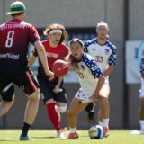 Beater Hallie Pace, during USA vs. Austria