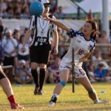Beater Lulu Xu, during USA vs. Belgium