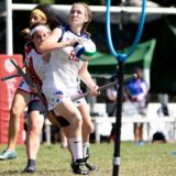 Chaser Julia Baer, during USA vs. UK