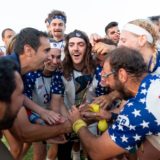 Coach Michael “Yada” Parada with team