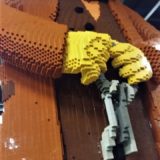 Life-size LEGO Hagrid at Hamleys