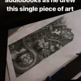 Brian Selznick’s 20th-anniversary covers in progress