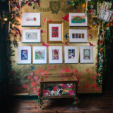 MinaLima’s illustrated classics gallery showcasing prints from “Beauty and the Beast”