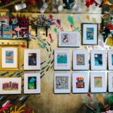 MinaLima’s illustrated classics gallery showcasing prints from “The Little Mermaid” and “Peter Pan”