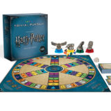 Trivial Pursuit: World of Harry Potter Ultimate Edition board, pieces, wedges, cards, and die