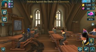 Year 5 opens with the first playable Defense Against the Dark Arts lesson.