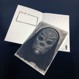 Con*Quest Journals Dark Arts cover art and inner lined page