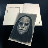 Con*Quest Journals Dark Arts cover art and inner graph page