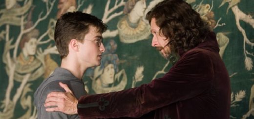 Sirius Black encourages Harry Potter