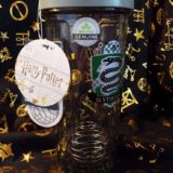 Slytherin BlenderBottle with whisk and tag
