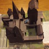 Inside page of “Harry Potter: A Pop-Up Guide to Hogwarts”, featuring Hogwarts Castle pop-up