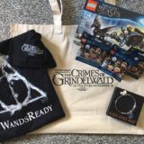 MuggleNet’s “Fantastic Beasts: The Crimes of Grindelwald” swag bag from the NY Media Tour