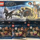 LEGO Grindelwald’s Escape set with 3 LEGO minifigures mystery packs