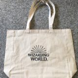 “Fantastic Beasts: The Crimes of Grindelwald” canvas bag, with Wizarding World logo
