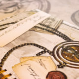 Harry Potter weekly planner featuring the time turner