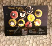 One of this month’s recipe cards shows how to make wizardry fondant cookies.