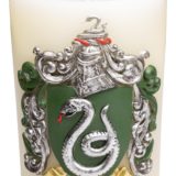 “Harry Potter” Luminary Sculpted Candle from Insight Editions, featuring Slytherin House