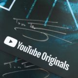 Tom Felton “Origin” poster, signed