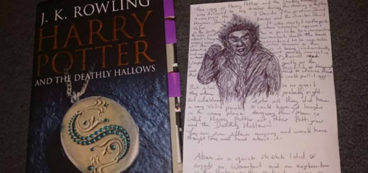 Timothy Spall Donated Book for Fundraising Auction